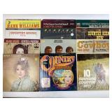 Vinyl records: A Tribute to Hank Williams,