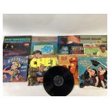 Vinyl Records: Genesis, Outlaws, The Mamas and