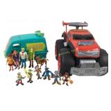 Max Tow Truck, The Mystery Machine van with
