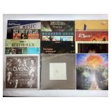 Vinyl records: The Moody Blues, The Classics, The