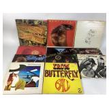 Vinyl records: Ted Nugent, Pink Floyd The Wall,