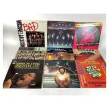 Vinyl records: Kansas, Bad Company, Michael