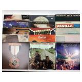 Vinyl records: Emerson Lake & Palmer, Supertramp,