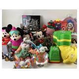 Disney figurines, sandbox toys, Disney lamp,