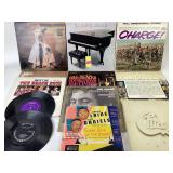 Vinyl Records: Elton John, Rick Springfield,