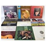 Vinyl Records: Rick Springfield, Ronnie Milsap,