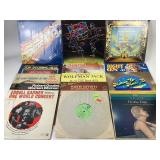 Vinyl Records: Rick Nelson, Wolfman Jack,