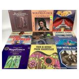 Vinyl records: Johnny Cash, Diana Ross and the