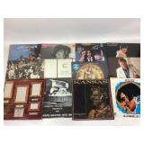 Vinyl records: Elvis, Emerson Lake & Palmer,