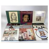 Vinyl records: Michael Jackson, Paul Simon,