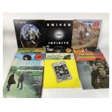 Vinyl records: Eminem, Cher, Tina Turner,