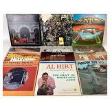 Vinyl Records: Rod Stewart, Cyndi Lauper, Boston,