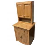 Wood Medicine Cabinet 24 in. X 8 in. X 28 in.