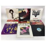 Vinyl Records: Styx, Eurythmics, Meatloaf, Hall