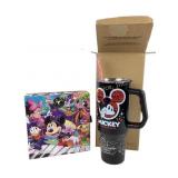 NIB Stainless Steel Mickey Mouse 40oz tumbler,