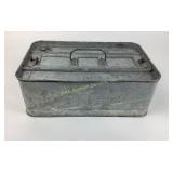 Galvanized egg crate holds 2 dozen eggs Moe