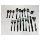 Sterling silver, triple silver plated & silver