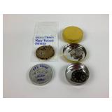 Hampdgn watch movement pieces in Swartchild tin,