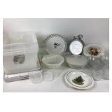 Plates totes, dishes, Tupperware, Longaberger