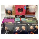 Vinyl records: classical albums, various