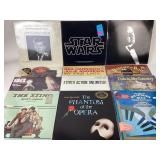 Vinyl records: Frank Sinatra, Star Wars c 1977,