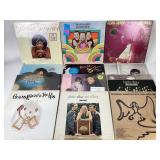 Vinyl records: The 5th Dimension, Gloria Gaynor,