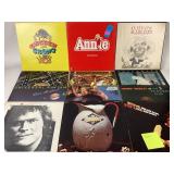 Vinyl records: Spyro Gyra, Cheech and Chong,