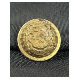 Civil War Maine uniform button. Scovill back mark