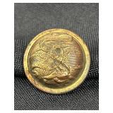 Civil War Illinois uniform button. Scovill back