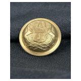 Civil War Michigan uniform button. Scovill back