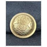 Civil War Michigan uniform button. Scovill back