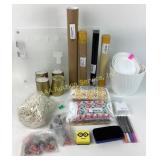 Macrame set with pots, Lebron and other posters,