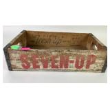 Wooden Seven-Up Beverage Crate