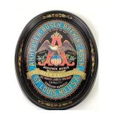 Anheuser-Busch Brewing Tin Serving Tray