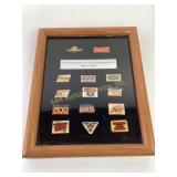 Indianapolis 500 1992 Commemorative Pins in Displa