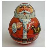 Santa Claus Tin Container With California Pistachi