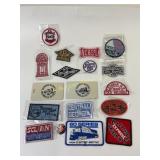 Railroad Patches and Tags Featuring Historical