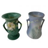Roseville Pottery Vase with Floral Designs, USA po