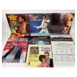 Vinyl Records: Charley Pride, Donna Warwick, and E