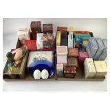 Avon collectors items: Fostoria for Avon heart