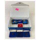 Avon Award pins: Diamond, Sapphire, Ruby, *79*,