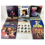 Vinyl Records: Elvis, Eddie rabbit, Mahalia