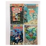 DC and Marvel Comic Books Featuring Sgt. Rock and