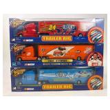 (3) NASCAR Winnerï¿½s Circle Trailer Rigs