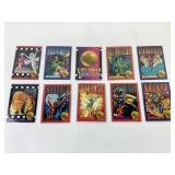 Marvel Trading Cards, Superheroes and Villains