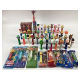 PEZ Candy Dispensers Featuring Various Characters