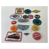 Railroad-Themed Patches and Pins