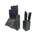 Pfaltzgraff knives w/storage blocks