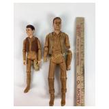 Johnny West Action Figures with Damage