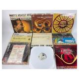 Vinyl Records: Marty Robbins, Hank Williams, Liza